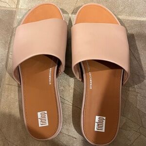 FitFlop - new with tags - GRACIE LEATHER Pool Slides